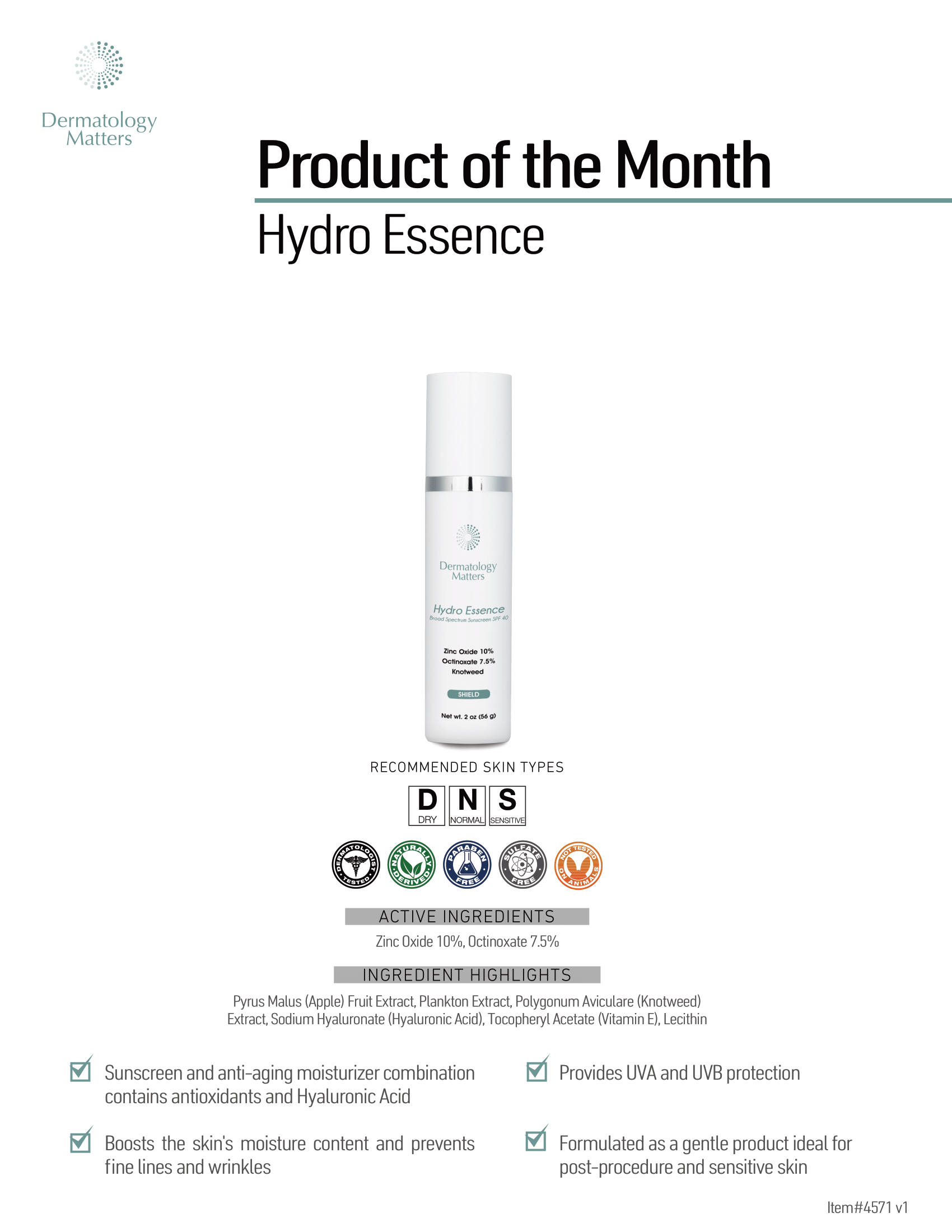 Hydro Essence SPF 40 - additional image