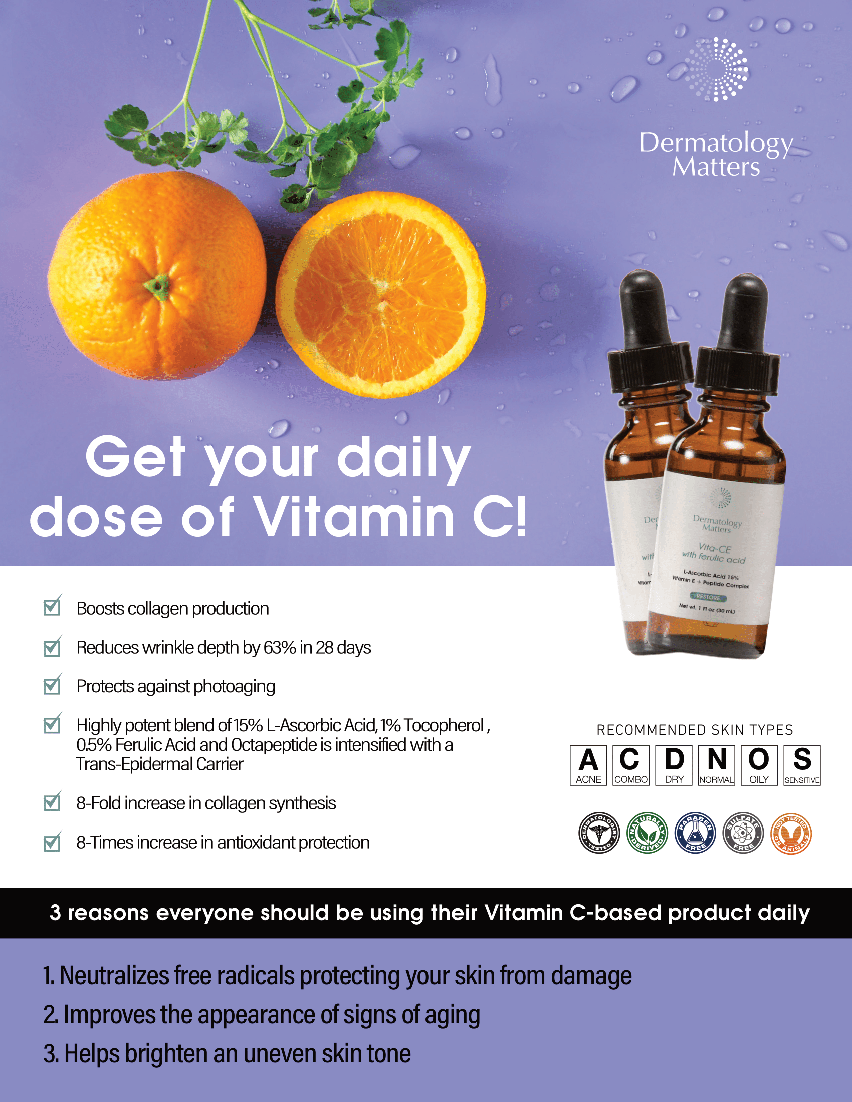 Vita-CE with ferulic acid - additional image