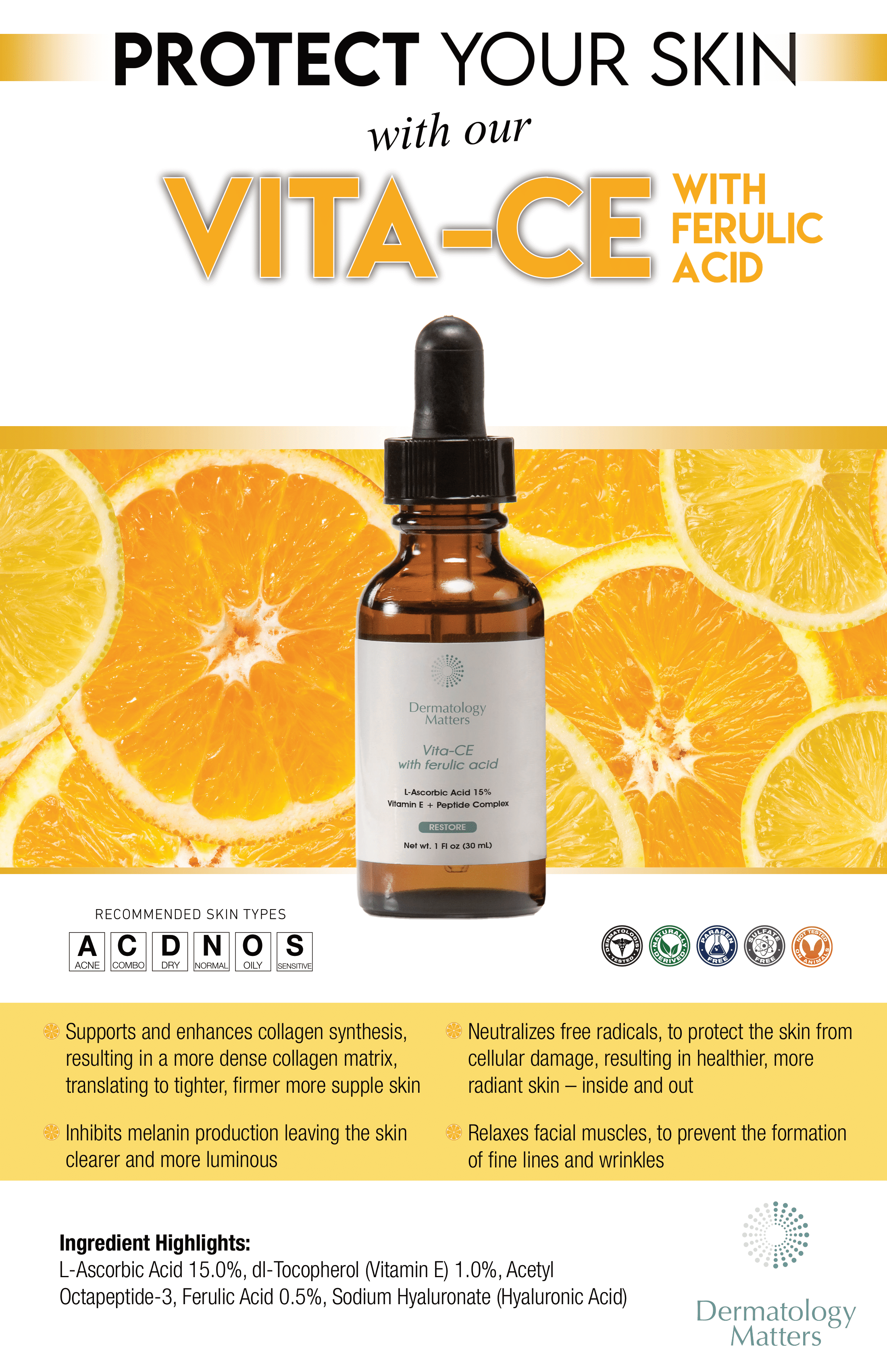 Vita-CE with ferulic acid - additional image