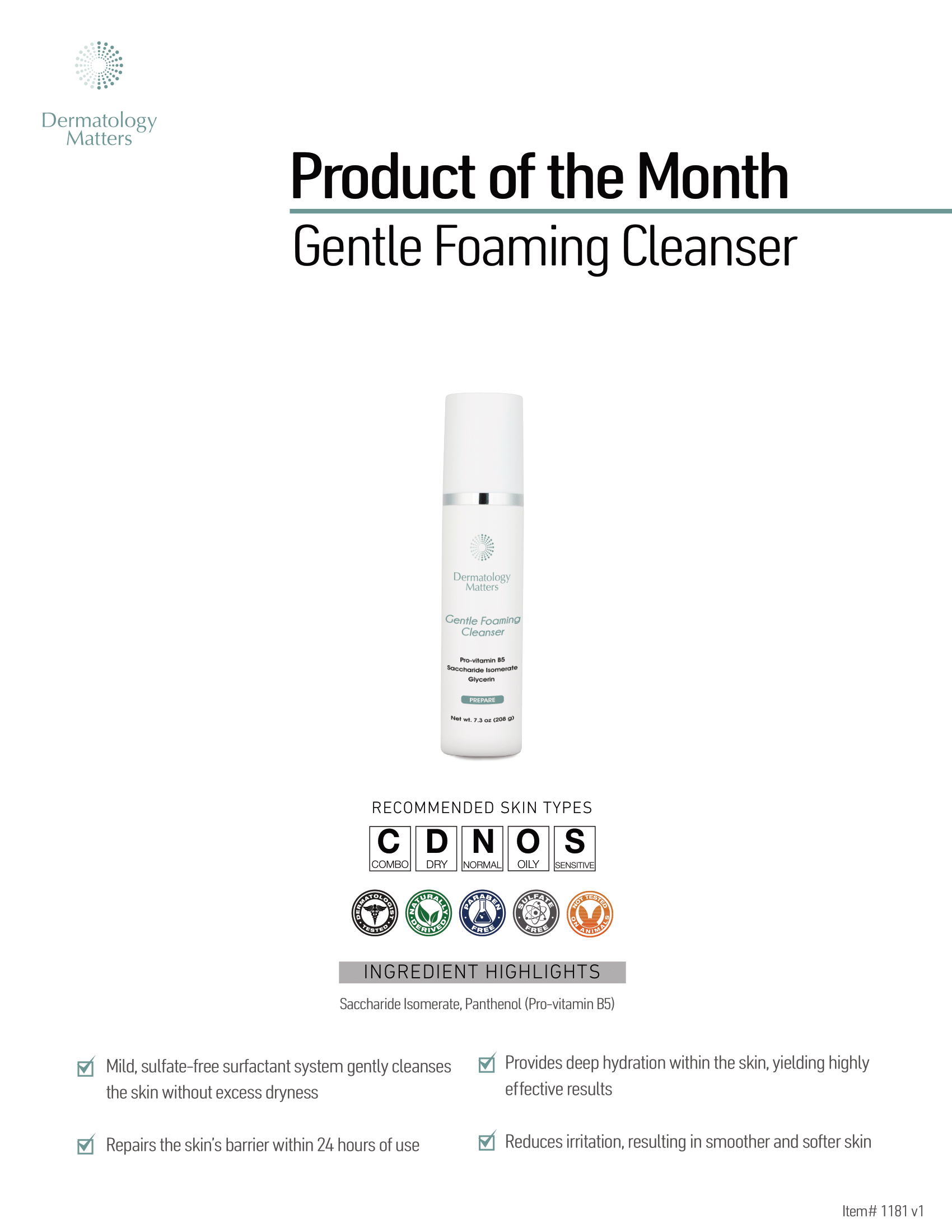 Gentle Foaming Cleanser - additional image